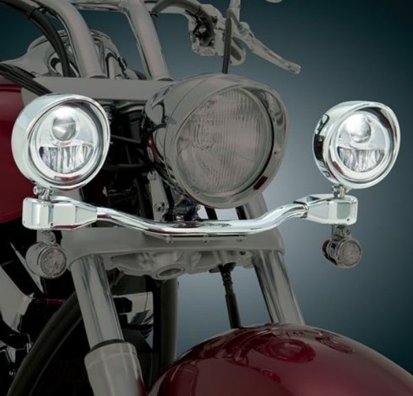 LED AUXILIARY KIT HEADLIGHTS HONDA VTX 1300/1800 ellip - SpacioBiker