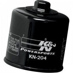 K&N OIL FILTER, WITH TOP NUT HARLEY DAVIDSON STREET 04-16