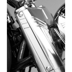 EMBELLECEDORES LATERALES PARA EL FRONTAL CROMADOS HARLEY DAVIDSON FL, SOFTAIL 86-14