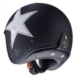 HELMET JET CABERG FREERIDE BLACK BRIGHT