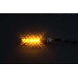 FLASHING LED m-BLAZE ICE BLACK