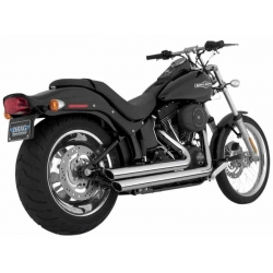 ESCAPE VANCE & HINES HARLEY DAVIDSON BIG SHOTS STAGGERED SOFTAIL 86-17