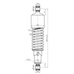 amortiguadores-universales-chopper-shock-280-mm