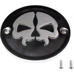 DERBY COVER DRAG SKULL BLACK HARLEY DAVIDSON SPORTSTER 04-UP