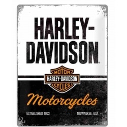 HARLEY DAVIDSON MOTORCYCLES PLATE