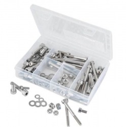 ALLEN SCREW ASSORTMENT 130 PIECES