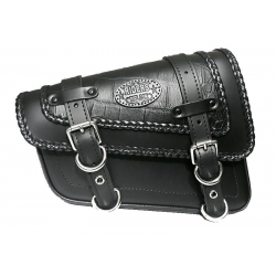 RIDERS SPORTSTER COCODRILO BLACK SADDLEBAG