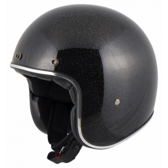 Casco jet para moto BMW Sau Paulo (negro noche)