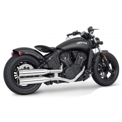 TAILS ESCAPE FREEDOM PERFORMANCE RACING CHROME / BLACK INDIAN SCOUT 14-UP