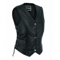 WOMAN LEATHER VEST BSTAR JENNY