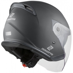 HELMET BOGOTTO JET V586 MATT BLACK