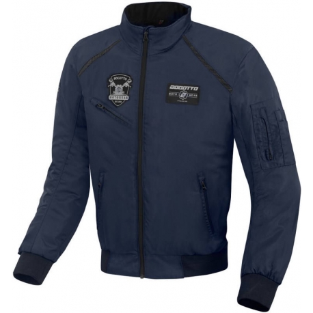 CHAQUETA TEXTIL BOGOTTO BOSTON AZUL