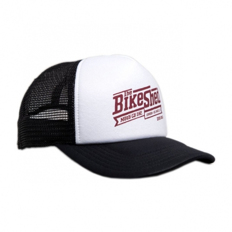 GORRA BIKE SHED STEPS TRUCKER BLANCA