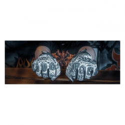 GUANTES LETHAL THREAT TATTOO NEGRO/BLANCO