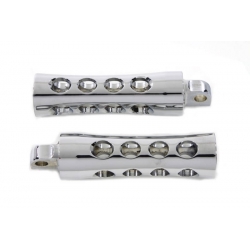 PLAIN HARLEY DAVIDSON CHROME FOOTPEGS WITH MALE MOUNTING