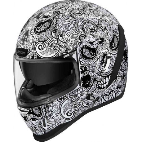 CASCO ICON AIRFORM CHANTILLY BLANCO / NEGRO (OUTLET)