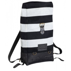 HOLYFREEDOM STRIPED ROLL-TOP BACKPACK