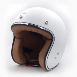 CASCO JET ATOM RIDERS ANT BLANCO MATE (OUTLET)